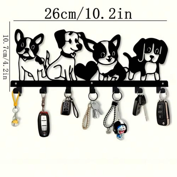 Vintage Cartoon Puppy Wall Decoration | Iron Waterproof Removable Pet Theme Home Accent 5 d5a7c61c-e01f-4ab1-be9e-d89251c27366 FIOLKA BOUTIQUE
