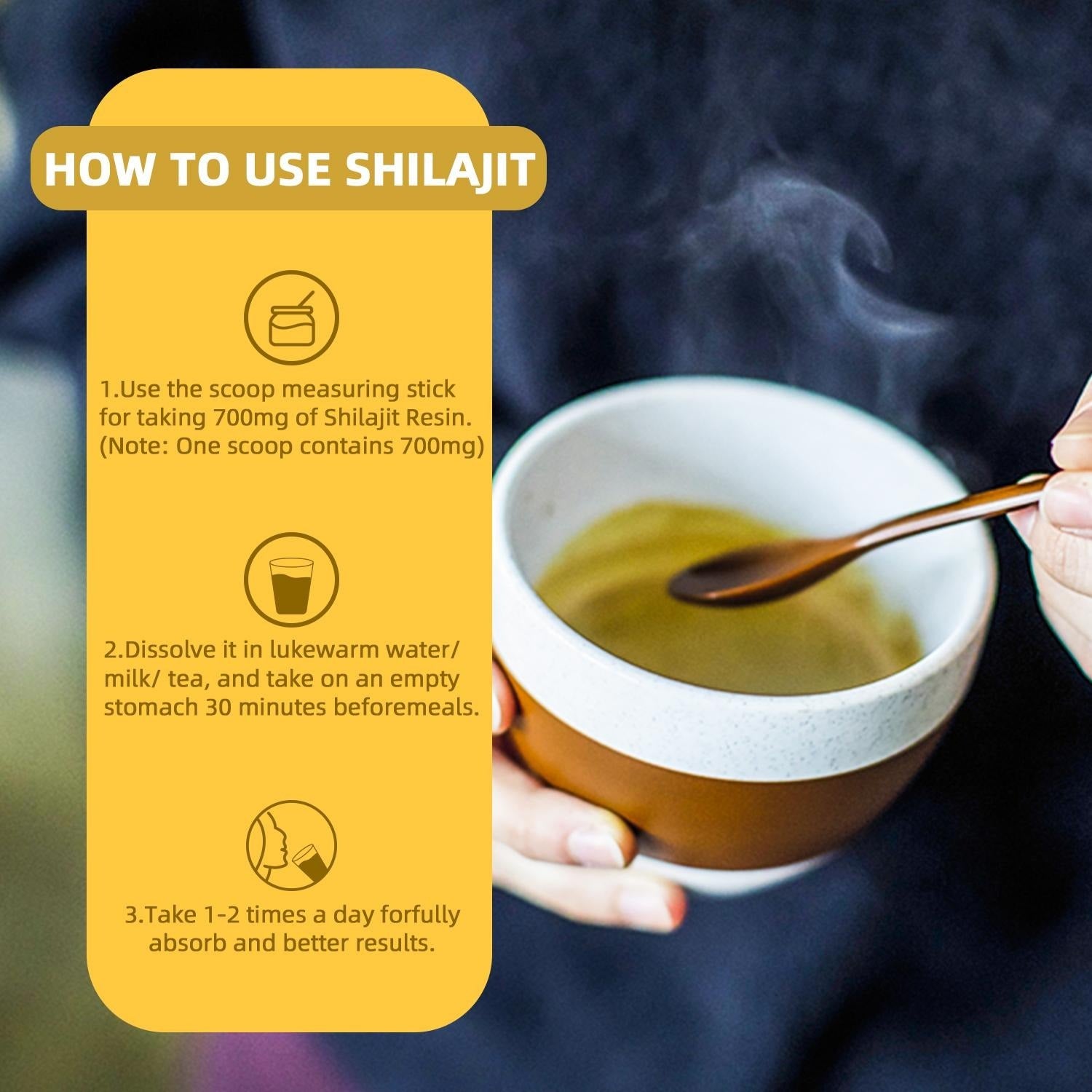 Pure Himalayan Shilajit Gummies | Ashwagandha & Gokshura Herbal Supplement 60 Chewables