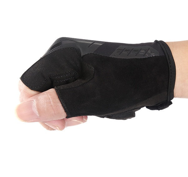 Half Finger Cycling Gloves | Shockproof Wear-Resistant Breathable Road Bike Gloves for Men & Women