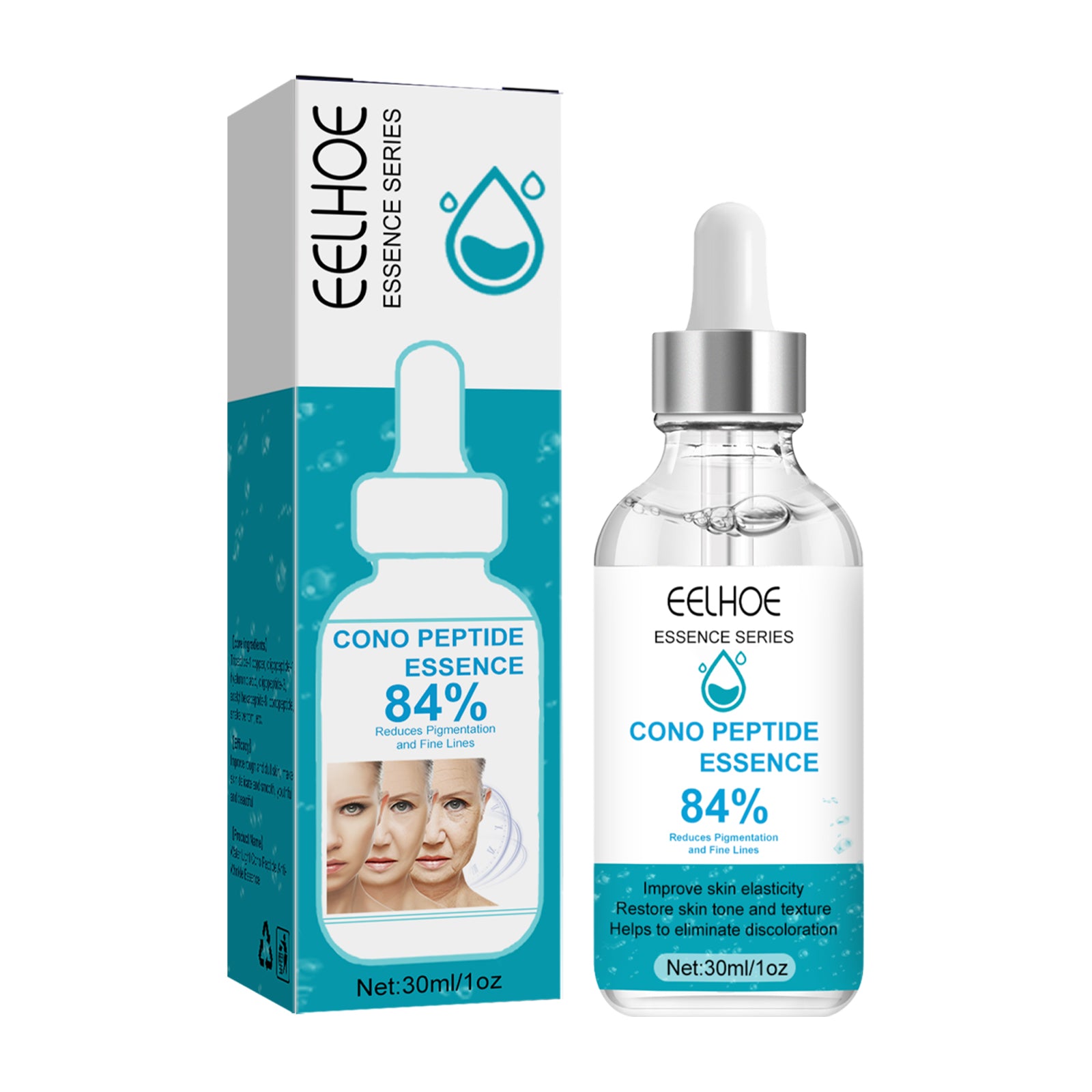 EELHOE Aquatic Peptide Anti-Wrinkle Serum | Skin Repair Eye & Mouth Area Firming