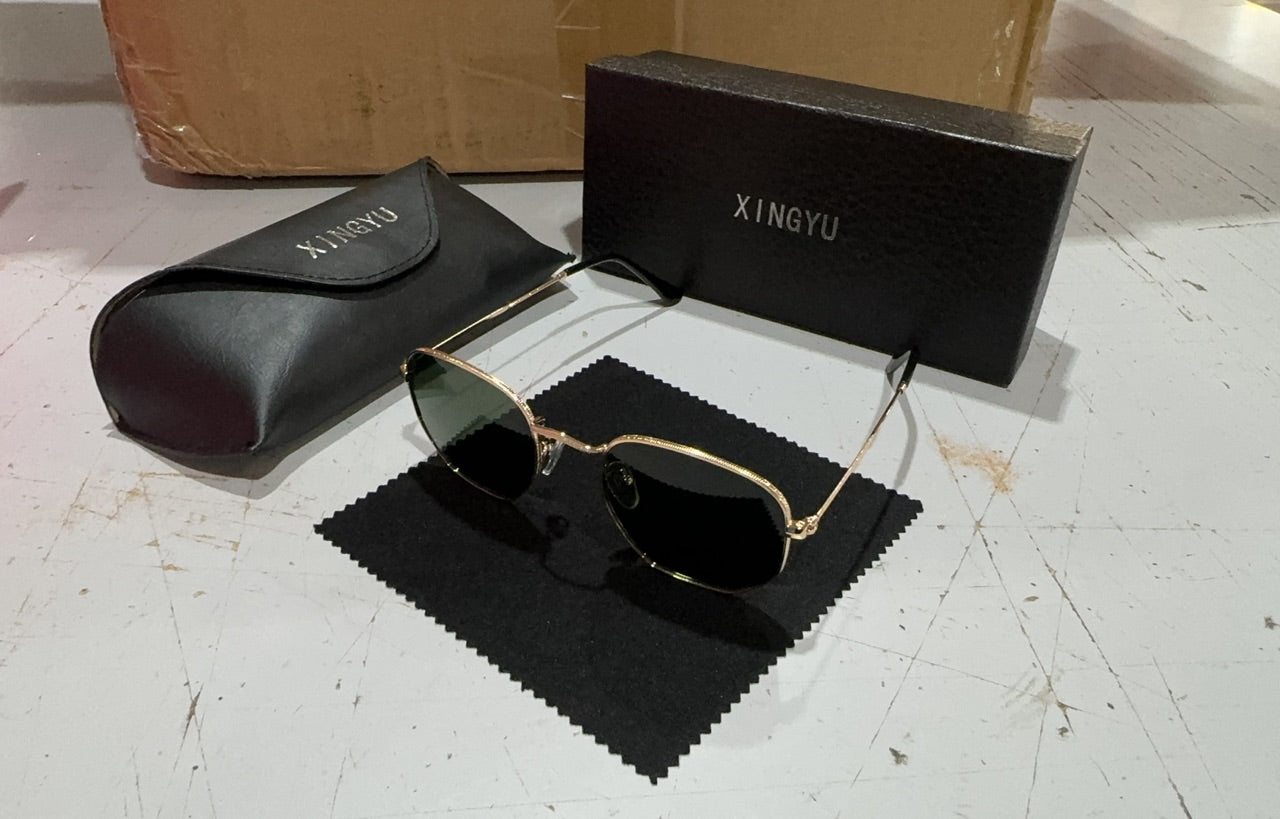 Classic Retro Sunglasses for Men | Timeless Vintage Eyewear Green 0 df1ed31d-d712-432a-8dc1-9eefa062508b FIOLKA BOUTIQUE
