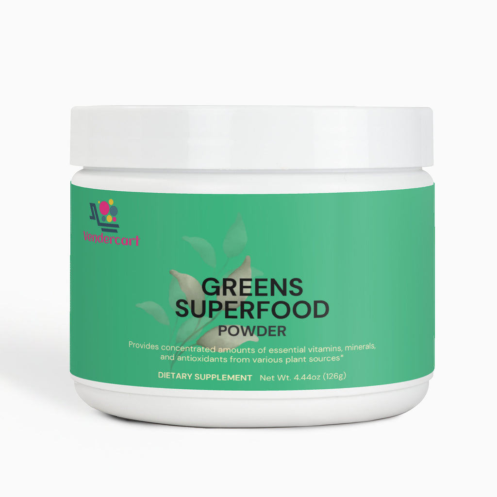 Green Superfood Powder | Nutrient-Rich Blend for Energy, Digestion & Wellness