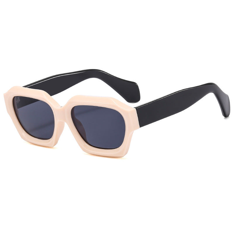 UV Protection Sunglasses for Men | Classic Outdoor Eyewear Conventional Beige Frame Gray Piece 0 e361b7c6-ae3b-487d-90eb-6661fabd6f7f_e2402773-baa0-45ac-b111-666cc6d1e4df FIOLKA BOUTIQUE