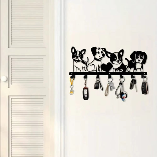 Vintage Cartoon Puppy Wall Decoration | Iron Waterproof Removable Pet Theme Home Accent defaulttitle 5 f3723ba3-3bc9-4cdc-9d5a-f7914ce540bb FIOLKA BOUTIQUE