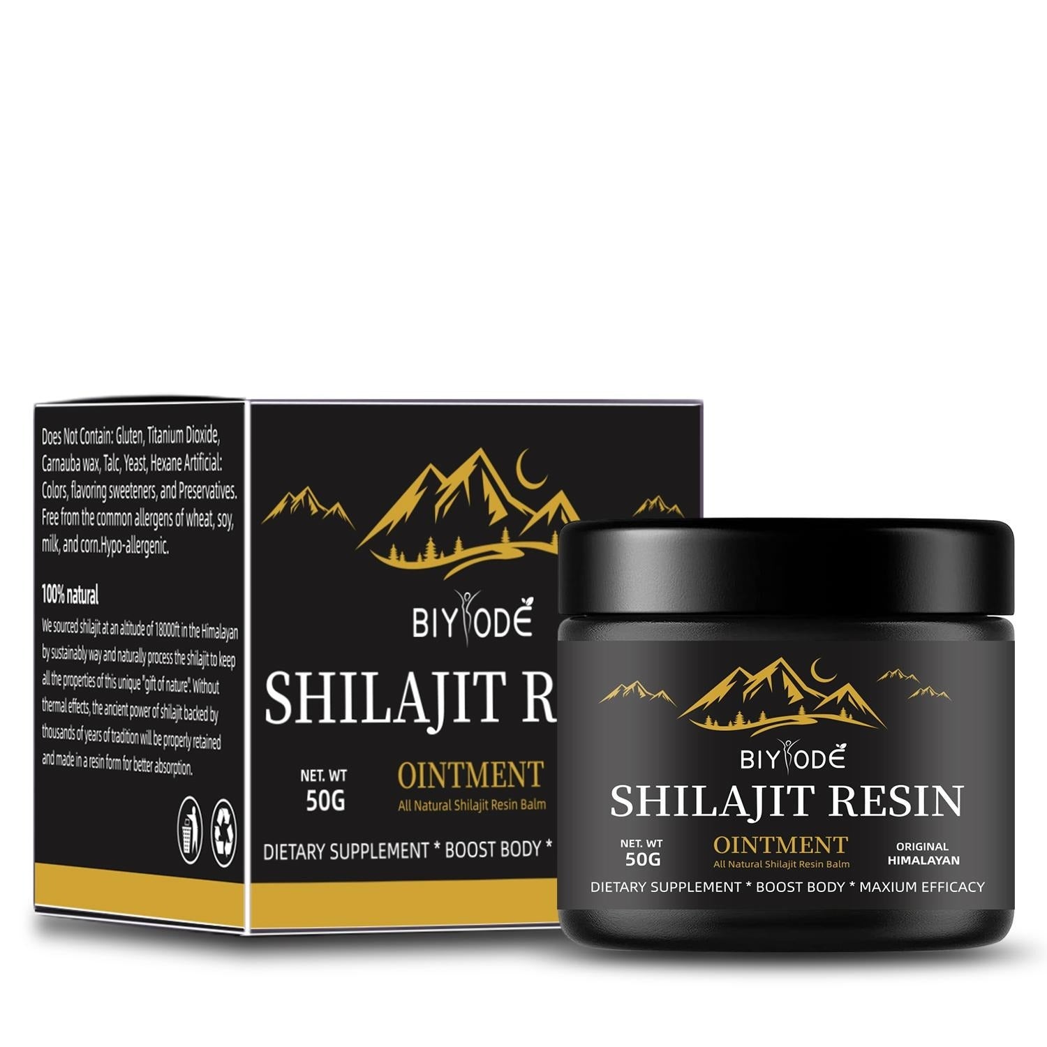 Pure Himalayan Shilajit Gummies | Ashwagandha & Gokshura Herbal Supplement 60 Chewables
