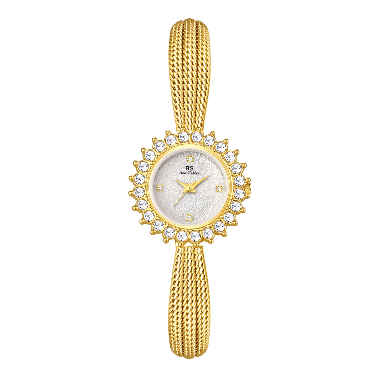 Light-luxury Sun-patterned Gesang Flower Watch An Elegant Timepiece